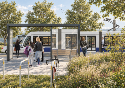 Prolongement tram TCOB, Bernex